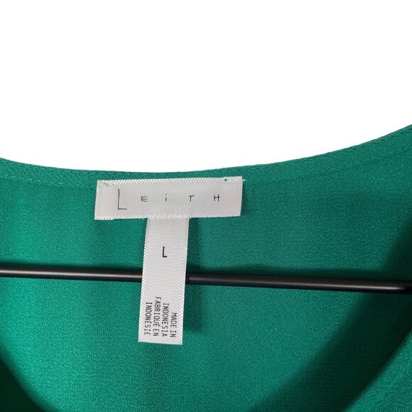 NEW Leith Tank Top Tunic Racerback Tunic Green Womens Size‎ Large - Picture 3 of 8